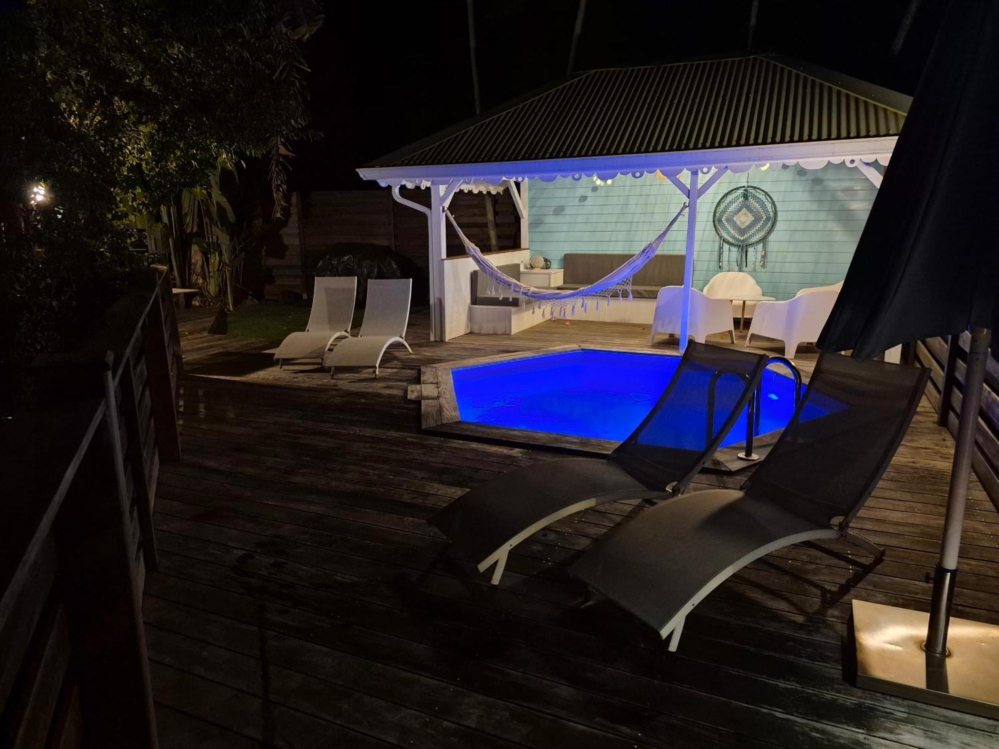 Villa Cannelle, Piscine, Vue Mer Deshaies Exterior foto